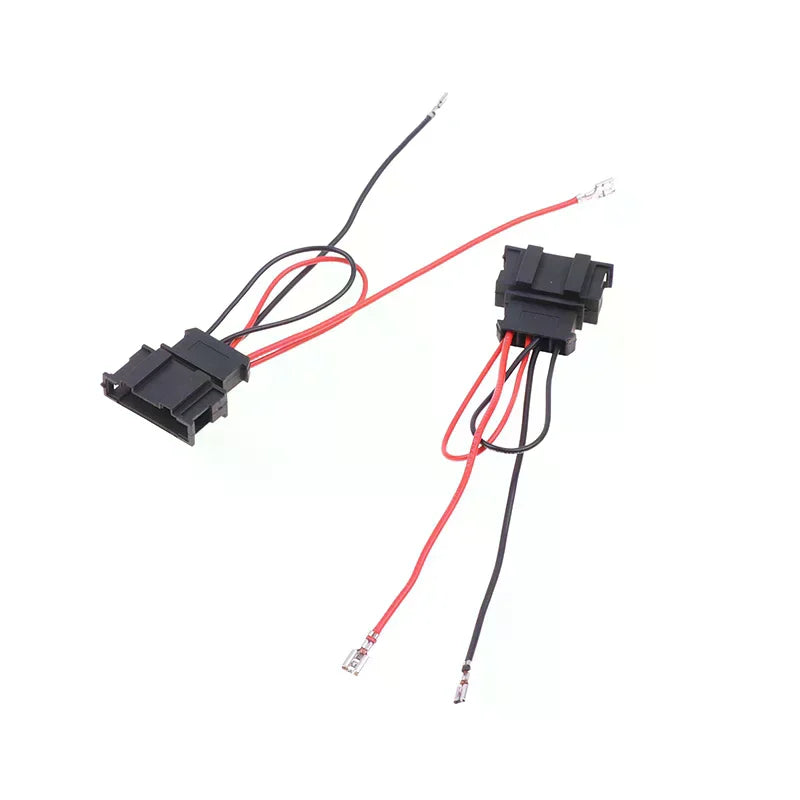 2Pcs Car Speaker Wire Harness Adaptor Replace Vehicle Connection Plug Cable Connector for Golf for Seat for Passat Oasis Select