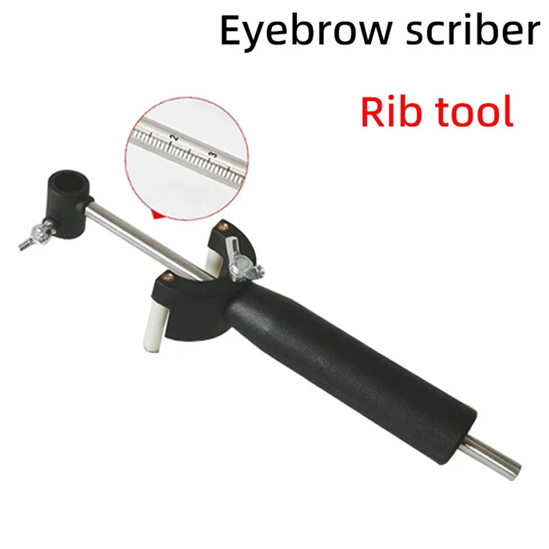 Car Wheel Eyebrow Scriber Auto Sheet Metal Dent Repair Tool Data Recovery Wheel Eyebrow Rib Line Parallel Drawing Tool Oasis Select Default Title