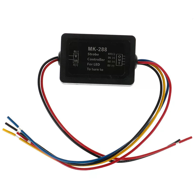 Chase Flash Module Boxes 3 Step Sequential Universal For Car Turn Signal Light Oasis Select