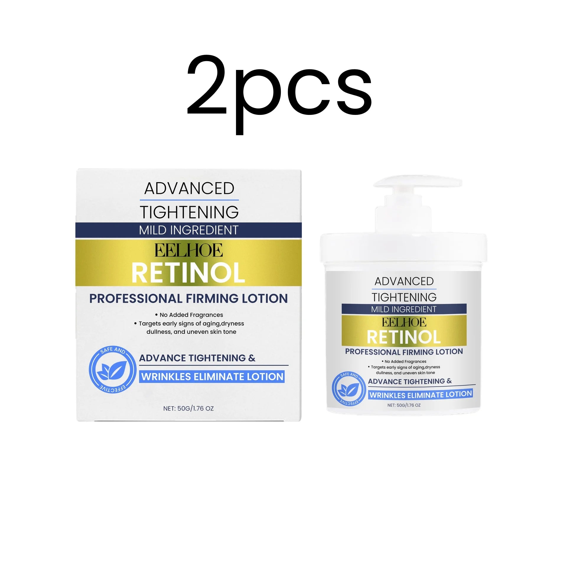 EELHOE Retinol Firming Cream – Anti-Wrinkle Body Lotion Retinol Body Cream Oasis Select 2pcs