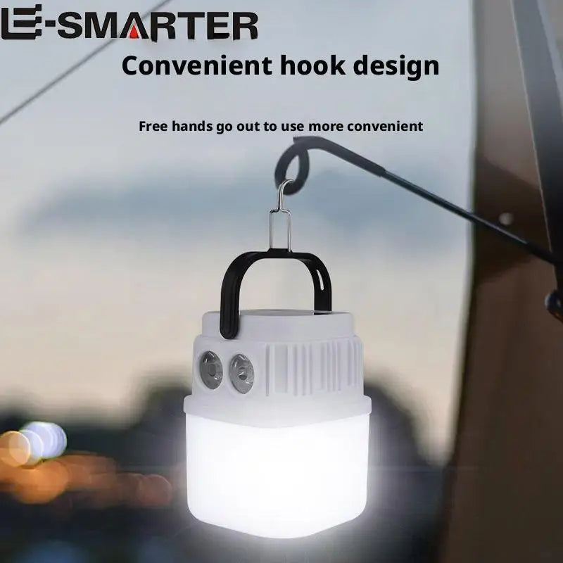 Powerful Solar-Powered Charging Outdoor Camping Light Tent Light Multi-Function Type-C Rechargeable Emergency Light Oasis Select
