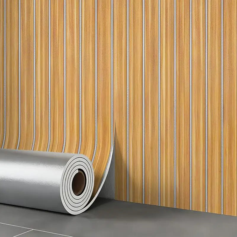 1pcs Thick Brown Grid Peel And Stick Wallpaper Faux Plaid Design Waterproof Ideal For Walls Ceilings Home Decor Oasis Select 3mx40cm 14