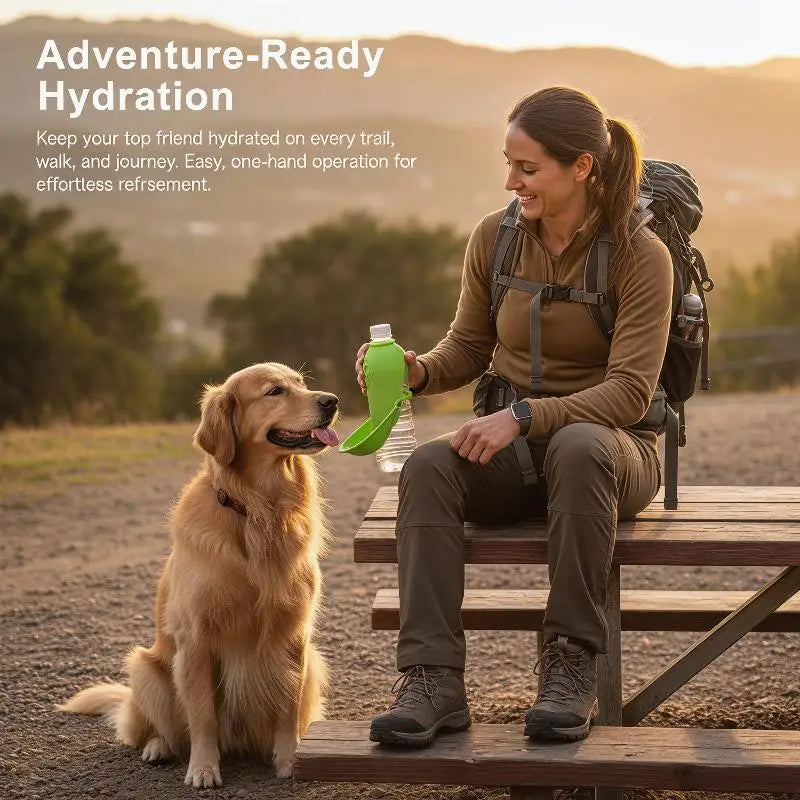Foldable Silicone Dog Water Bowl – BPA-Free Travel Pet Bowl