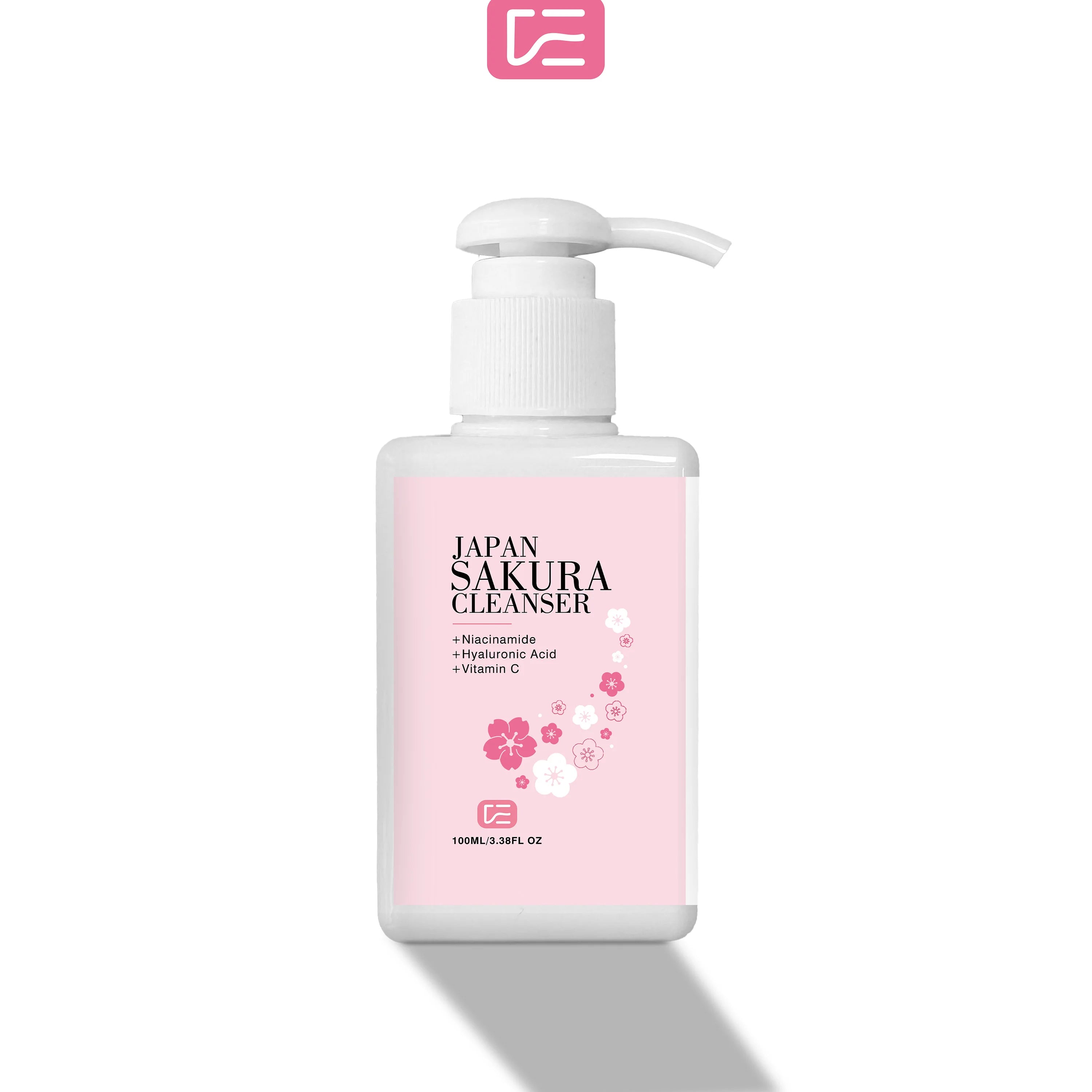 Veérenae Sakura Cherry Blossom Facial Cleanser – All Skin Types