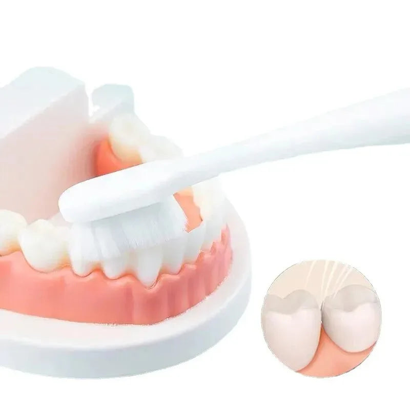 5/10Pcs Ultra Fine Soft Toothbrush, Million Nanometer Bristle Toothbrush, Deep Cleaning Teeth, Portable Oral Care Brush Oasis Select