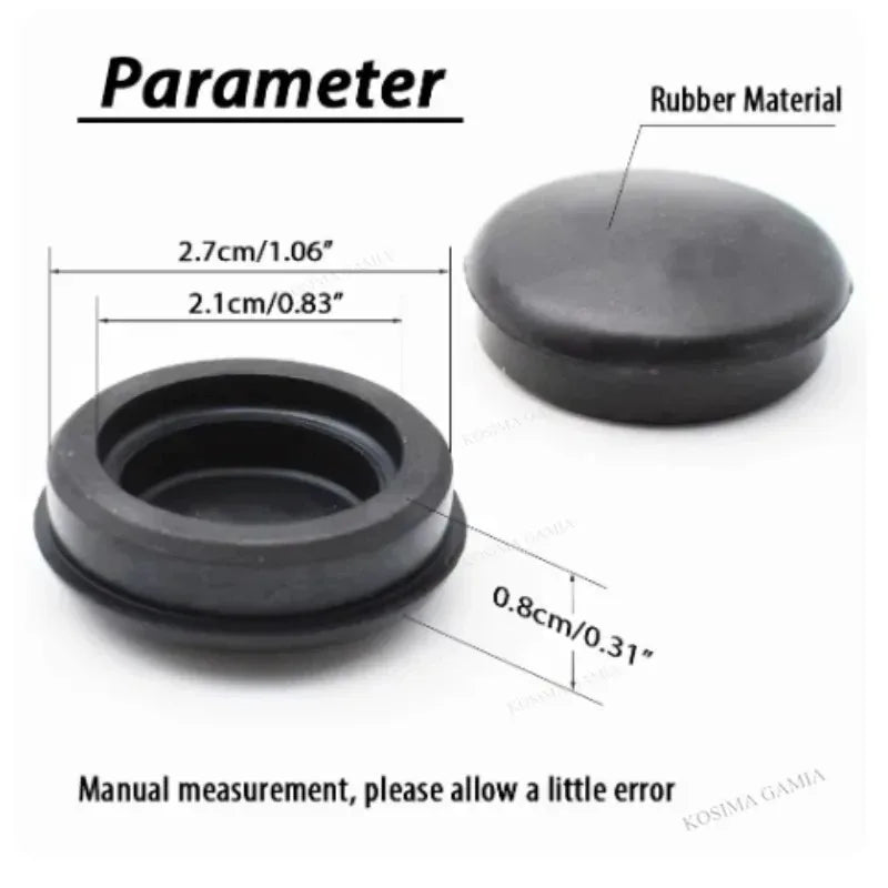 For Hyundai Optima Picanto Sorento Soul 2PCS Car Front Wiper Washer Arm Nut Cover Cap 983903F000 for Kia Ceed Ceed ED 2006-2007 Oasis Select