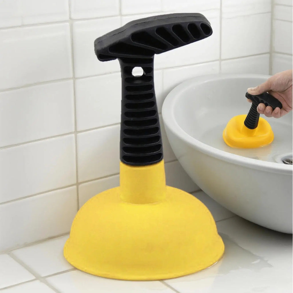 Sink Plunger Unclogger Tool Clog Remover Unblocker Heavy-Duty Powerful Plunger for Showers Bathrooms Kitchens Toilets Sinks Tubs Oasis Select