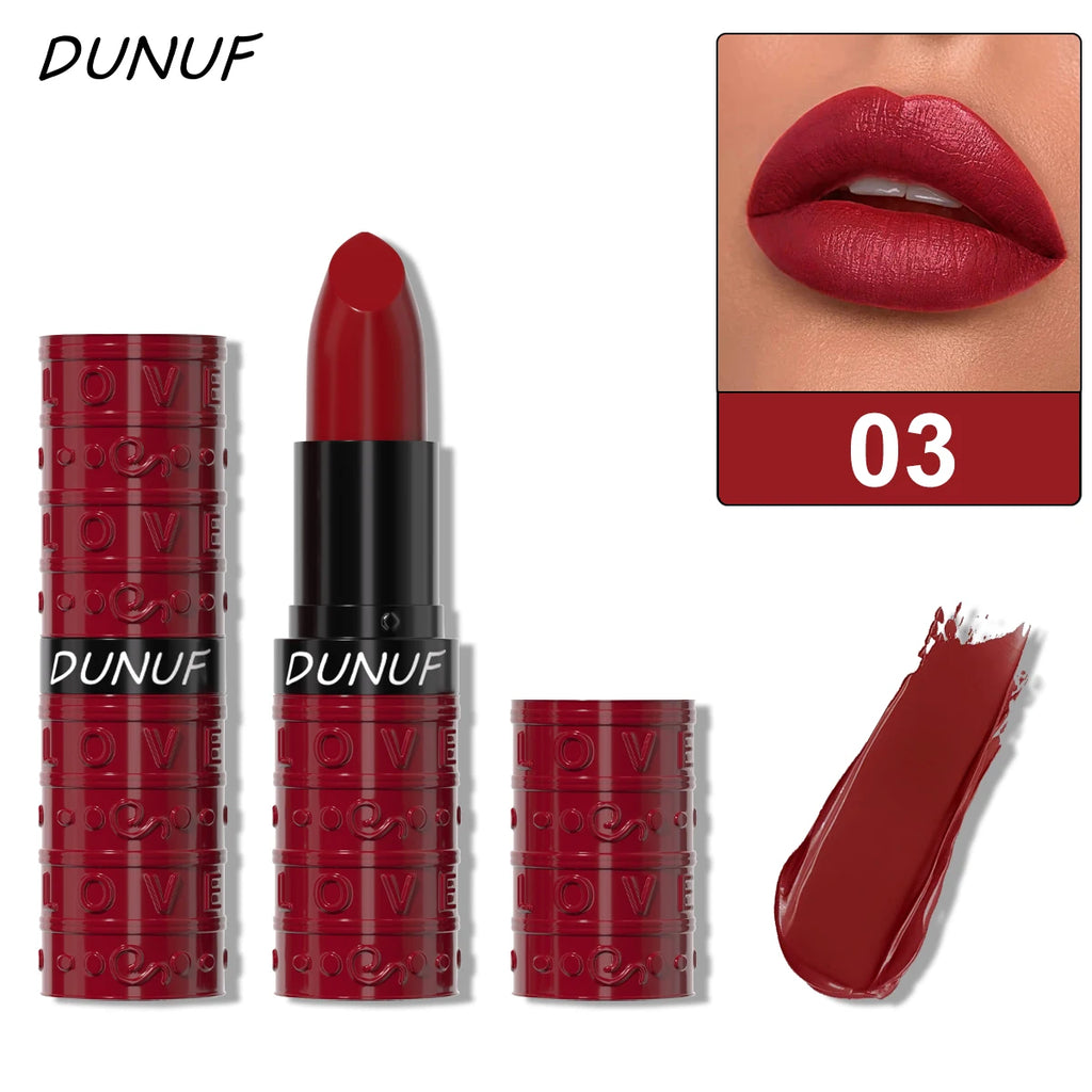Moisturizing Lip Gloss Non-sticky Lipstick Reduce Lip Lines Brown Red Nude Lipstick Perfect Choice For Winter Oasis Select 03