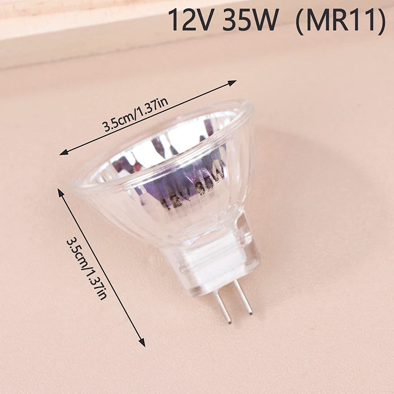 AC/DC 12V Halogen Bulb Lamp Cup Light MR11 MR16 GU5.3 GU10 High Brightness Spotlight Oasis Select A2