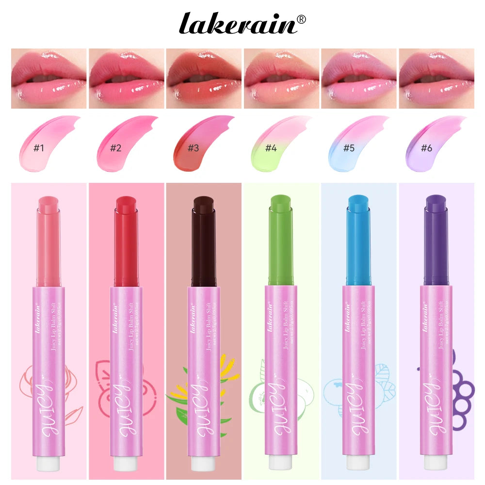 Juicy Lip Balm Shift Nourish Moisturize Long Lasting Hydrating Fade Lip Lines Prevent Dry Lips Magic Color Changing Lipstick Oasis Select