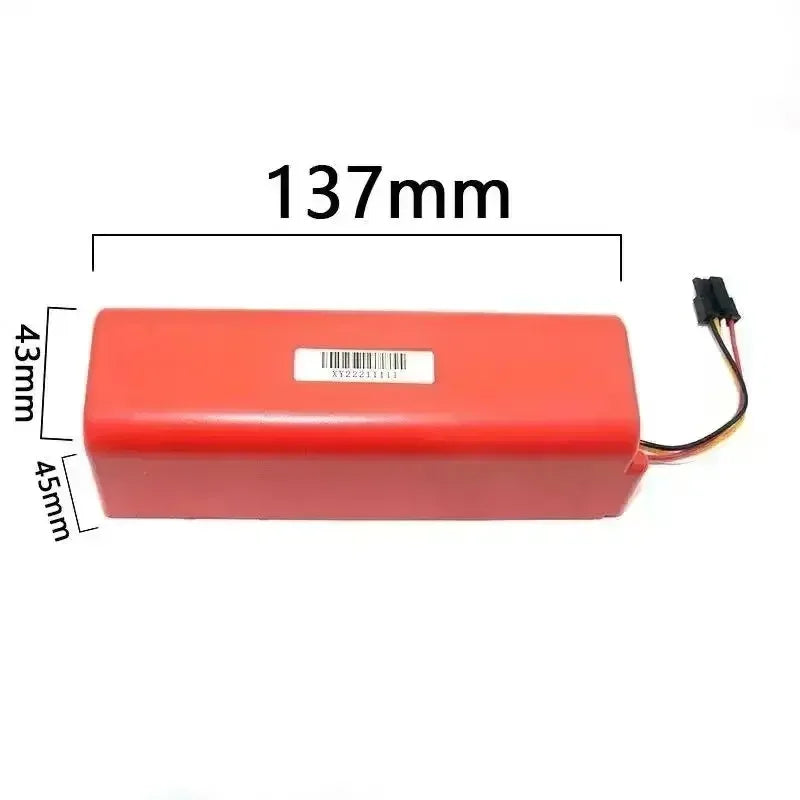 Original BRR-2P4S-5200S Robotic Vacuum Cleaner Replacement Battery For Xiaomi Roborock S55 S60 S65 S50 S51 S5 MAX S6 Parts Oasis Select