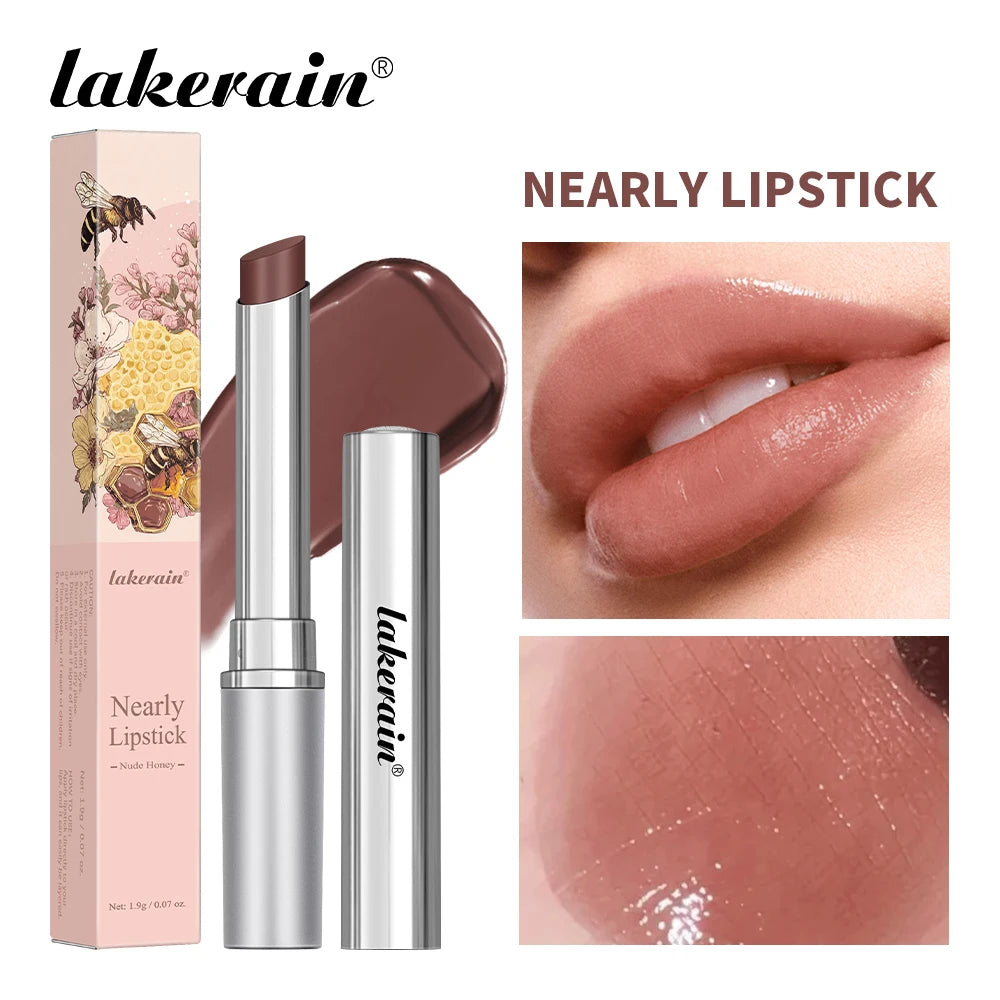 Lakerain Colorless Nearly Lip Balm Lipstick Long Lasting Hygienic Moisturizing Lips Plumper Nourish Makeup Lip Care Cosmetics Oasis Select Nude