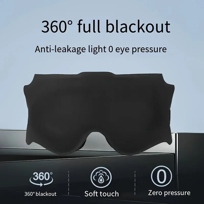 Ultimate Sleep Eye Mask - Adjustable 3D Stereoscopic Eye Mask, Perfectly Blocking Light, Ensuring Uninterrupted Sleep Oasis Select