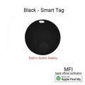 For Apple Find My Mini Bluetooth GPS Tracker Anti Lose Reminder Device Key Finder Pet Dog Kid Bag Wallet Car Locator Smart Tag Oasis Select Black