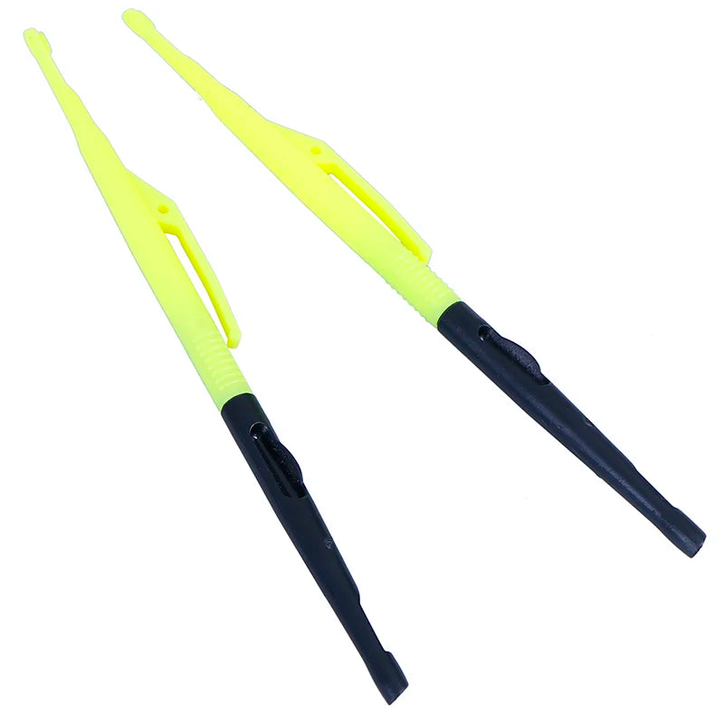 2Pcs Plastic Hook Remover Disgorger Knot Picker Tyer Tier Fly Fishing Hooks Tying Tools Fish Unhook Extractor Detacher Oasis Select
