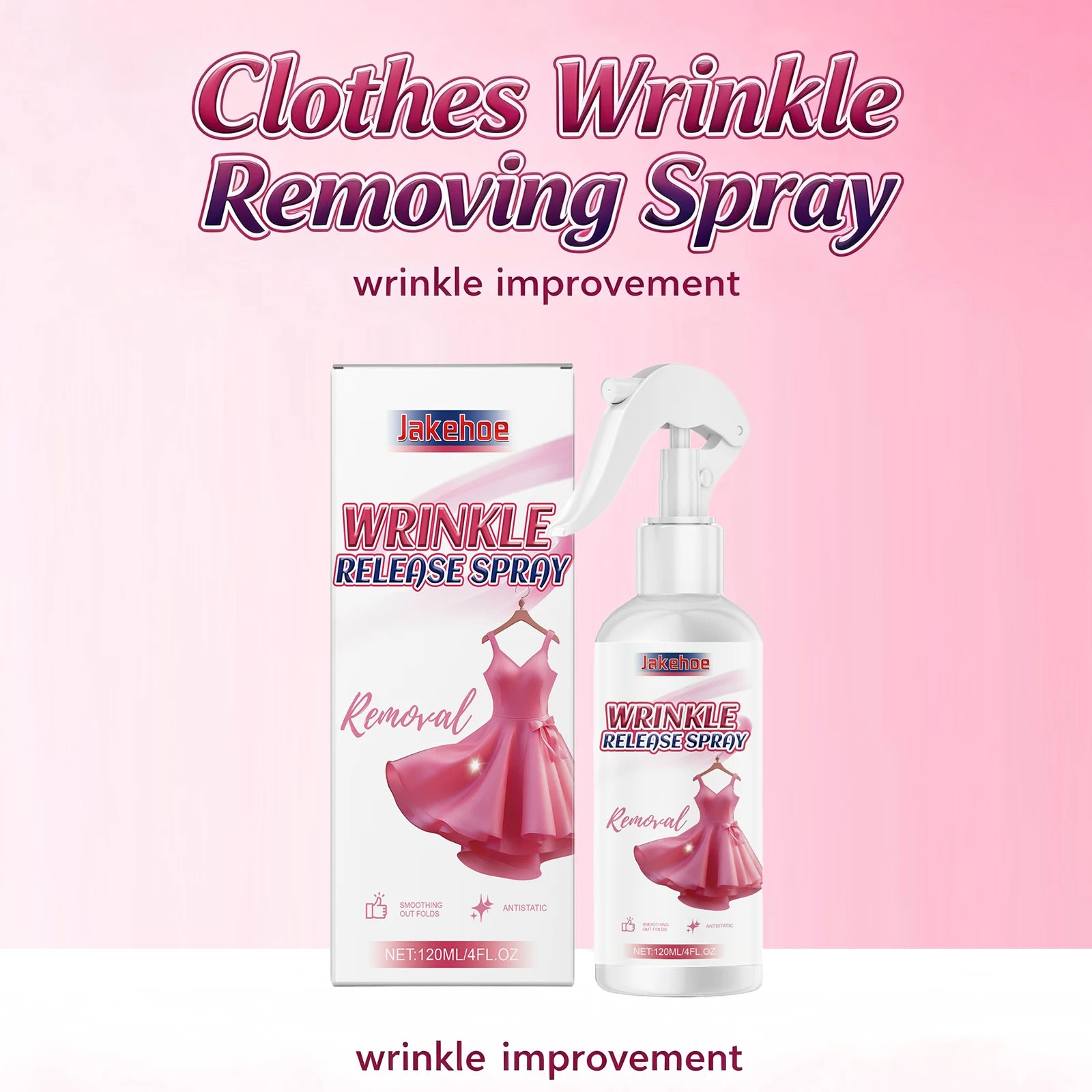 Clothes Wrinkle Release Spray for Sweaters, Coats & Fabrics Softening & Smoothing Fabric Care Spray Easy Application Oasis Select