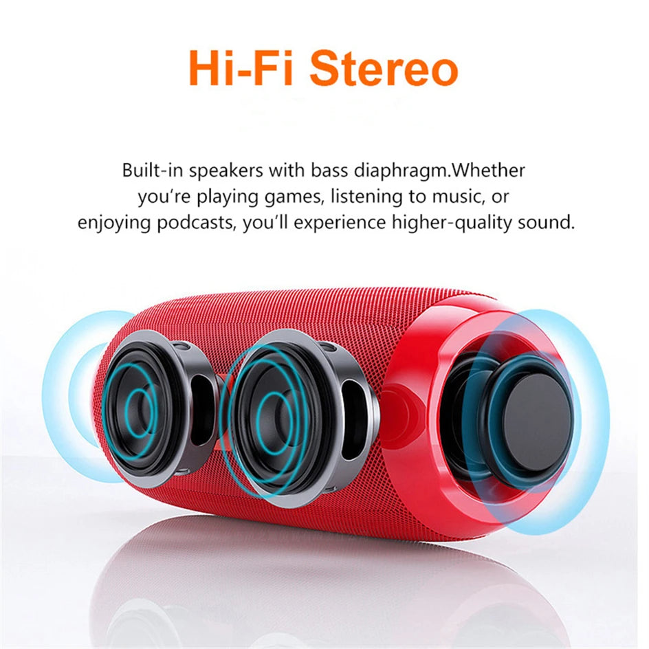 T&G TG365 10W Portable Bluetooth Speaker | Waterproof FM Radio