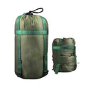 Durable Compression Bags Stuff Storage Sack for Outdoor Camping Sleeping Bag Compression Sack Clothes Stuff Bag Hammock Pouch Oasis Select army green