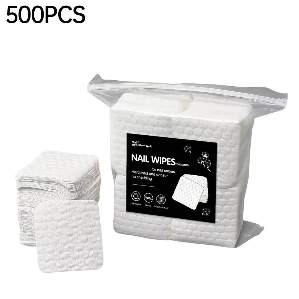 Lint-Free Nail Polish Remover Wipes – 200/500 Pcs Salon Pads Nail Wipes Oasis Select 500pcs