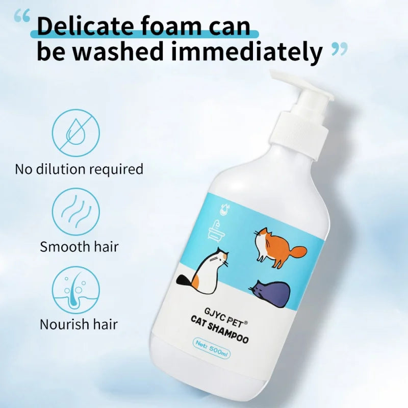 500ML Dogs And Cats Shampoo Deodorant Stay Fragrance Bathing Shower Gel Pet Shampoo Hair Cleaning Care Pets Supplies Oasis Select