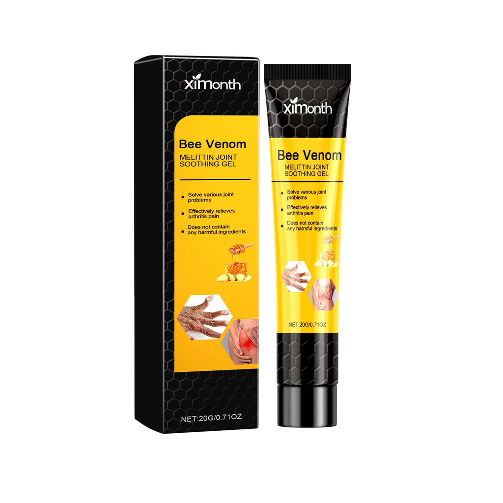 Bee Venom Joint Therapy Gel – Pain & Muscle Soreness Relief Joint Relief Gel Oasis Select 20g Boxed