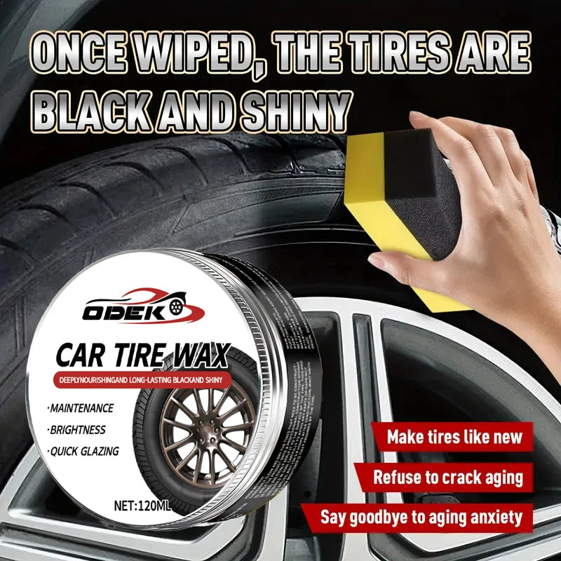 High Gloss Tire Shine Dressing | UV Protection & Durability