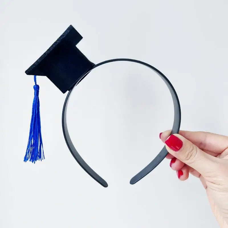 2-Pack Mini Graduation Cap Hair Clips | Party & Photo Prop