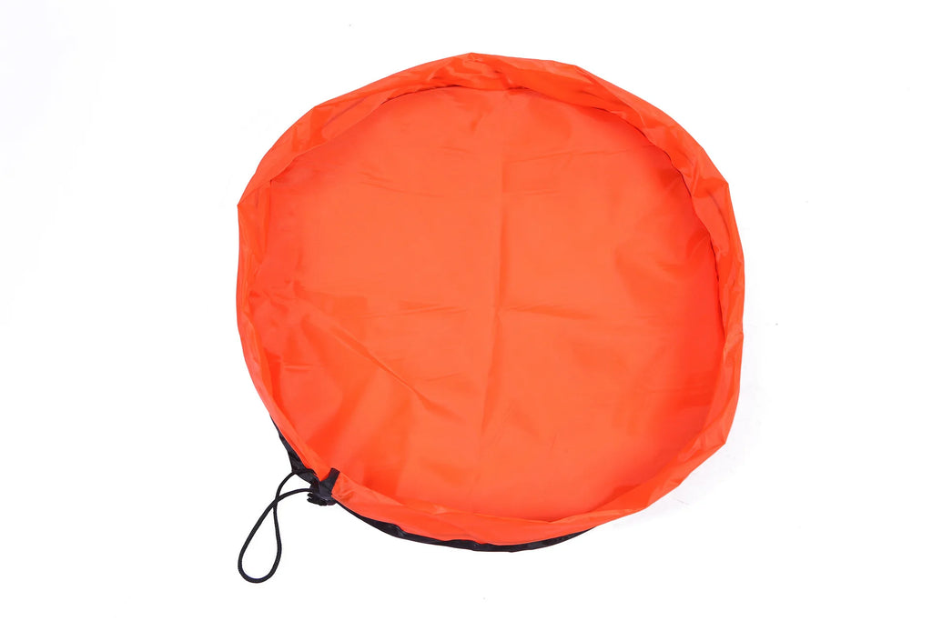 Oversized Multi-functional Baby Toy Storage Bag Waterproof Toy Storage Bag Bundle Pocket Oasis Select Orange D 0.5m