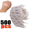 500-50pcs Band-Aids Waterproof Breathable Cushion Adhesive Plaster Wound Hemostasis Sticker Band First Aid Bandage Medical Gauze Oasis Select 500pcs