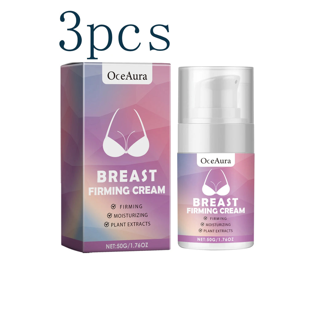 OceAura Breast Firming Cream – Lifting, Moisturizing & Nourishing Body Firming Cream Oasis Select 3pcs