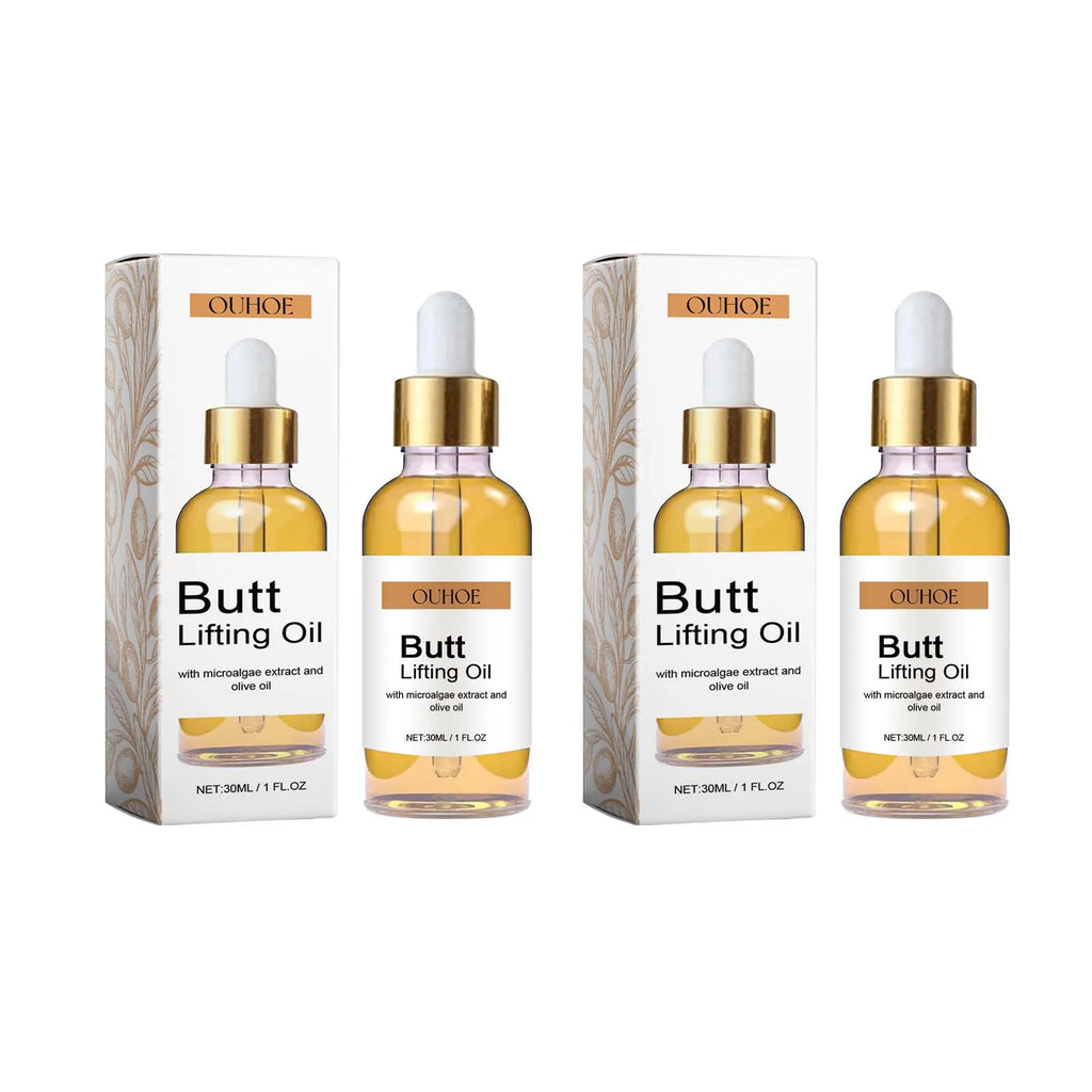 Hip Lifting Oil Buttock Lifting Oil Firming Nourishing Moisturize Tighten Shaper Bum Sexy Body Butt Massage Care Essential Oil Oasis Select 2Pcs