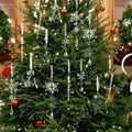 For Christmas Tree Acrylic Christmas Decorations Clear Christmas Themed Acrylic Ornament Set Tree Easy To Hang Oasis Select China Mainland