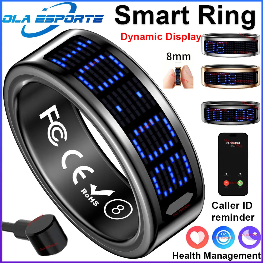 Ola Esporte Smart Ring – Heart Rate, SpO2 & Sleep Tracker