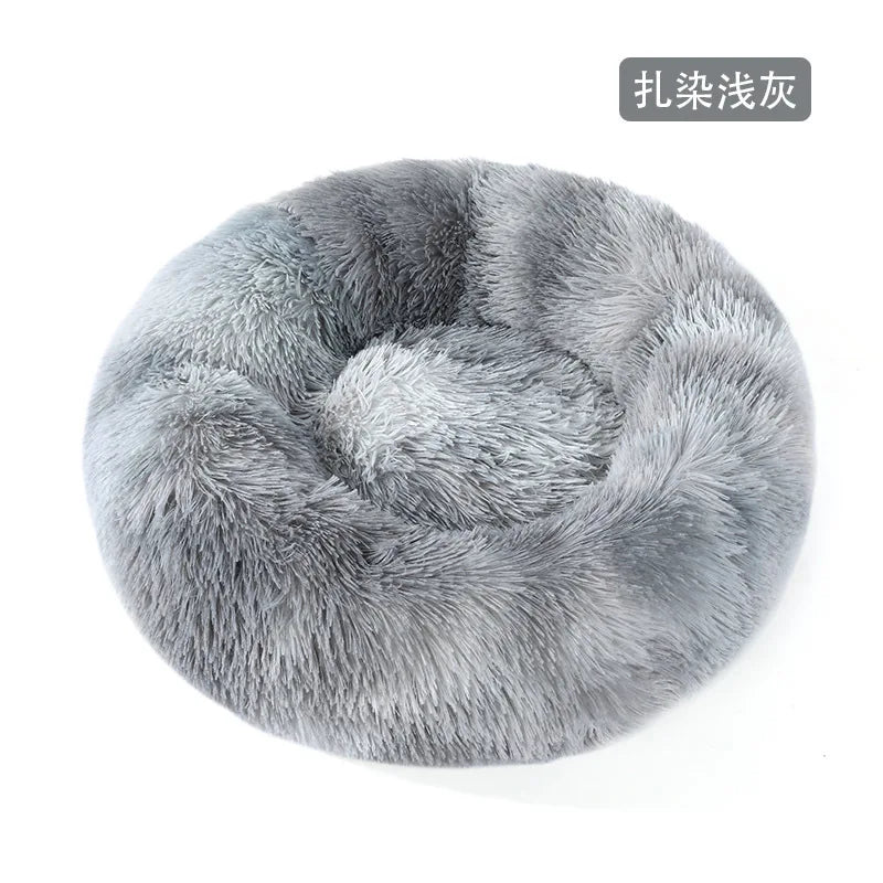 Plush Pet Bed Dogs Cats Winter Warm Long Nest Cozy Dog Mat Soft