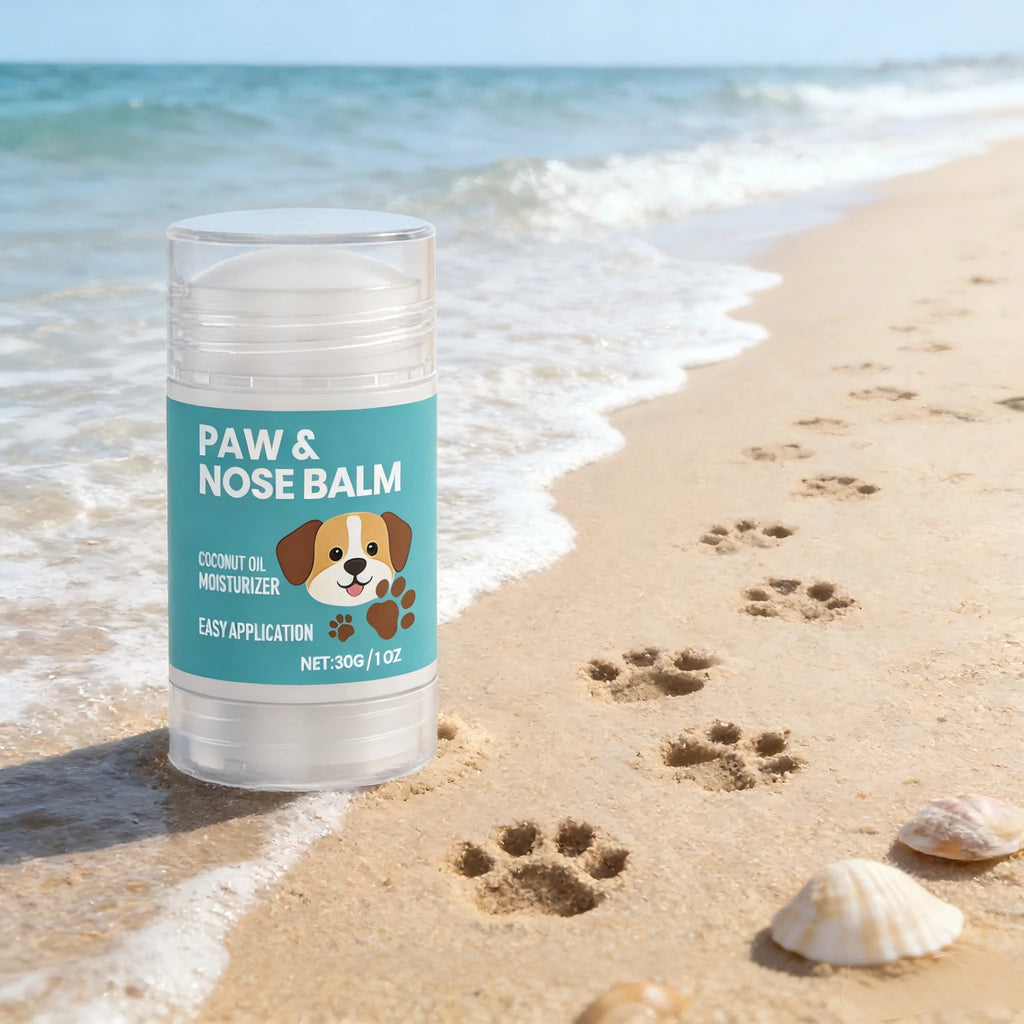 Paw Nose Balm Pet Nose Protector Coconut Oil Moisturizing Cream for Paw and Nose Crack Feet Repair Dog Winter Care Supplies 30g Oasis Select