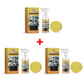 Car Foam Cleaner Spray 120ml with Sponge Stain & Odor Remover for Auto Interior/Exterior, Non-greasy Dust-Free Maintenance Spray Oasis Select 3pcs