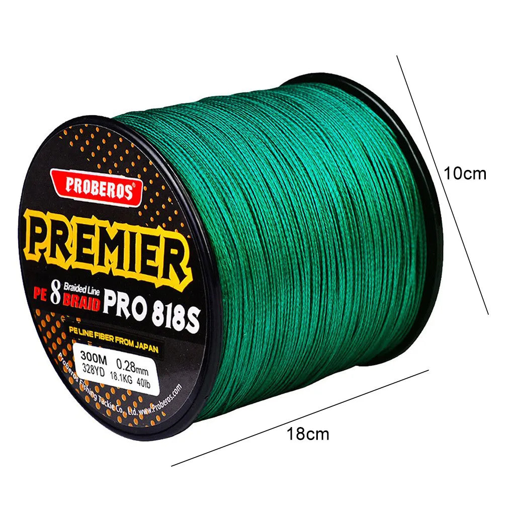 8-Strand 300m PE Braided Fishing Line – Saltwater & Rock Braided Fishing Line Oasis Select