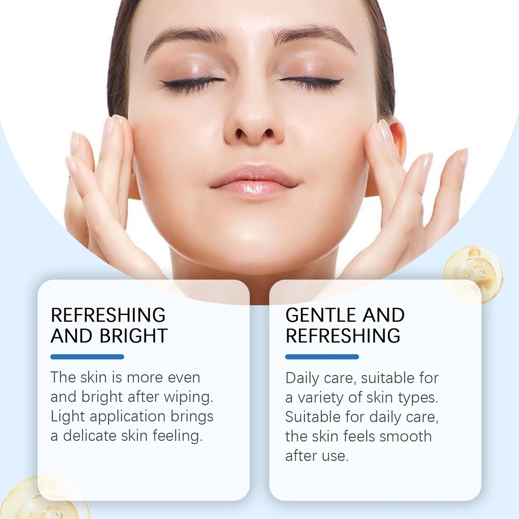Exfoliating Cleansing Pads Remove Dirt Oil Nourishe Brighten Smooth Face Reduce Skin Irritation Redness Facial Glycolic Acid Pad Oasis Select