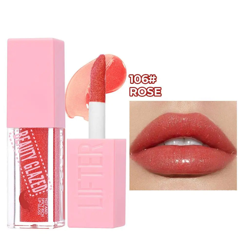 Jaysuing Shimmer Lip Oil Gloss – Fruity Moisturizing Tinted Jelly Lip Oil Gloss Oasis Select F China
