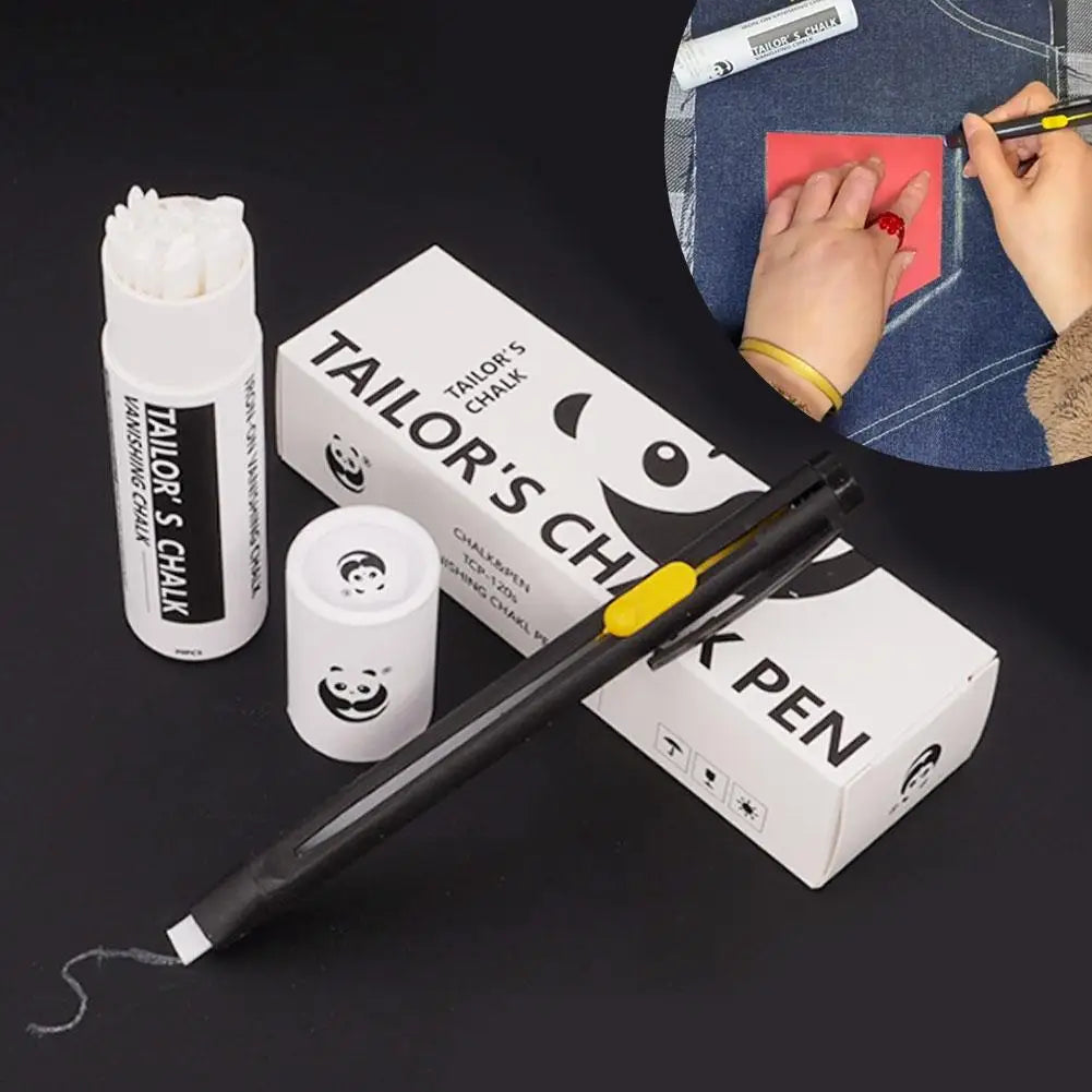 Fabric Marker with Refill Heat Erasable Fabric Marker for Sewing Quilting Embroidery Washable Pen with for Cotton Oasis Select