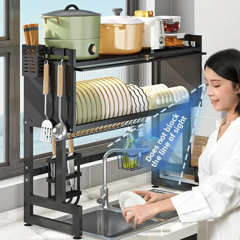 Kitchen Dust Sink Shelf Countertop Dish Shelf Dish Shelf Sink Dish Rack Drain Rack Oasis Select