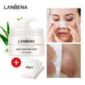 LANBENA Blackhead Remover Nose Mask Peeling Deep Cleansing Face Mask Oil Control Skin Care (60 Stickers) Oasis Select Blackhead Nose Mask