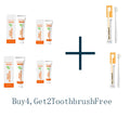 Mild Cleansing ToothpasteCleans teeth for a shiny look.Moisturizes oral cavity, leaving long-lasting fragrance and gentle care. Oasis Select 4pcs