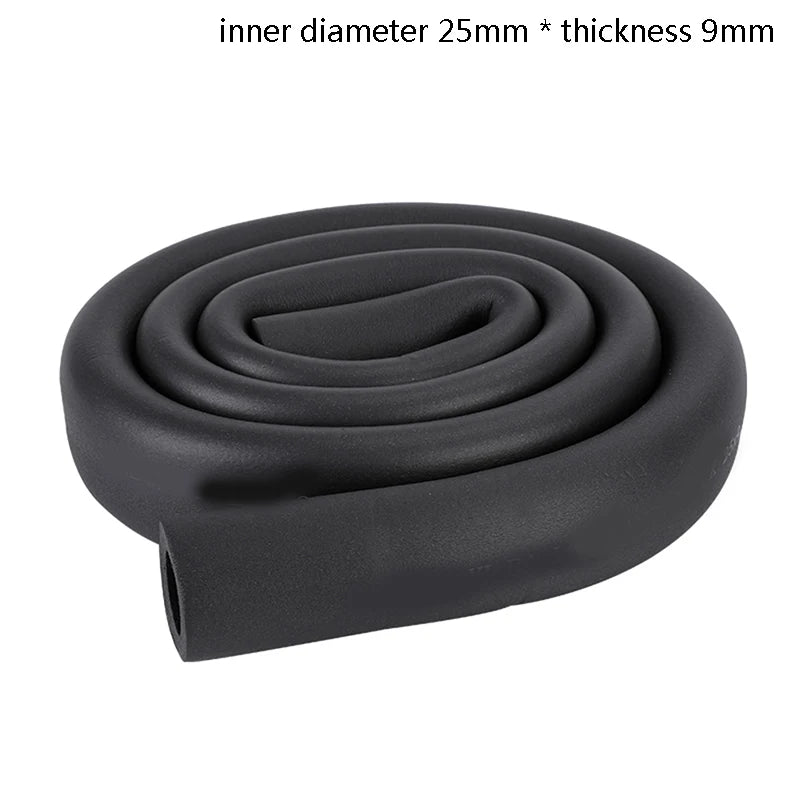 1.8M Rubber Foam Pipe Insulation Sleeve | Waterproof & Thermal