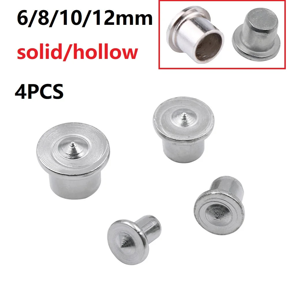 4pcs Dowel Centre Point Pin Set Wood Timber Marker Hole Tenon Center Set 6/8/10/12mm Hand Tool Parts Oasis Select