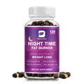 BEWORTHS 120pcs Night Time Fat Burnner Capsule for Women and Men Loss Weight Management Weight Slimming Tool Detox Burning Fat Oasis Select 120pcs 1bottle United States