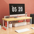 Wood Monitor Riser Shelf & Desk Organizer Stand 30/40/50cm