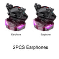 New TWS Wireless Headphones Bluetooth Earphones Control Sport Headset Waterproof Microphones Music Earphones for All Smartphone Oasis Select D