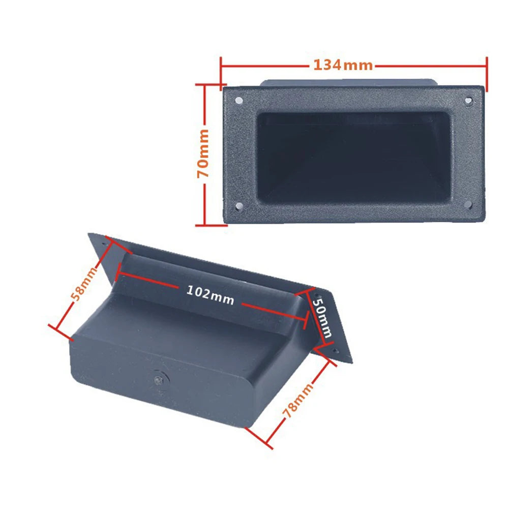 2pcs Speaker Handles Portable Speaker Cabinet Handle Audio Recessed Speaker Handles Speaker Accessories Musical Instruments Oasis Select WG13470