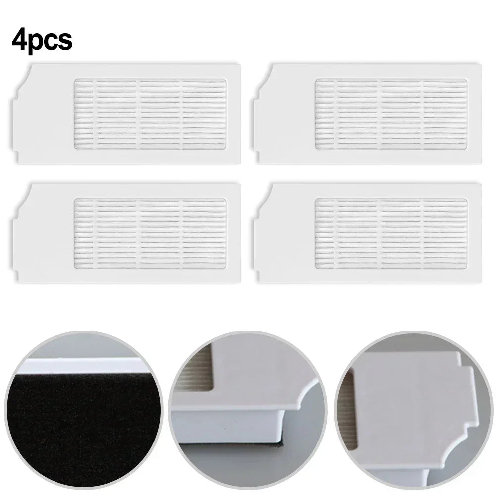 Perfect For Homes With Pets And Children 4pcs Filters For ECOVACS For DEEBOT N20N20 PLUSN20 PRO PLUS Vacuum Cleaner Oasis Select China Mainland